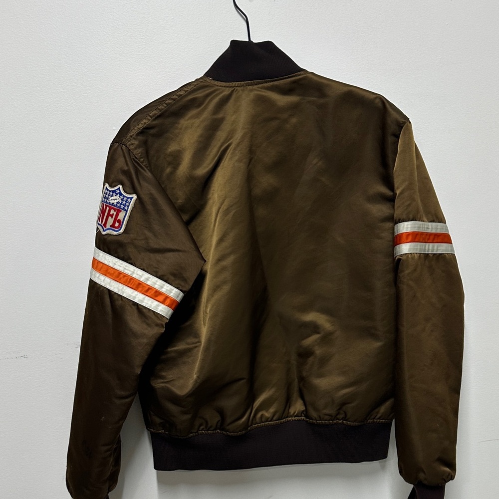 Vintage 80s Cleveland Browns Starter Jacket Sz S - Picture 4 of 4